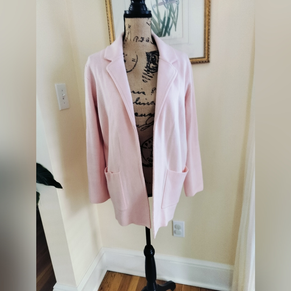 Magaschoni Jacket Open Front Women's